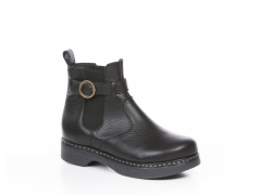 Calou – Hedvig Boot Svart – Träskoboot