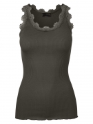 Rosemunde, 5205 Silk top, Deep Olive 533 (Medium)